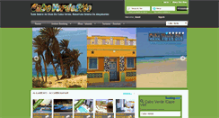 Desktop Screenshot of caboverdesite.com